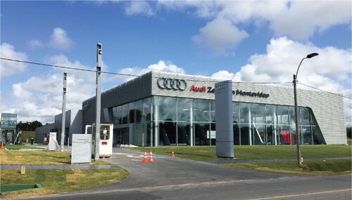 Solusi perusahaan terbaru tentang AUDI EXHIBITION HALL di Uruguay