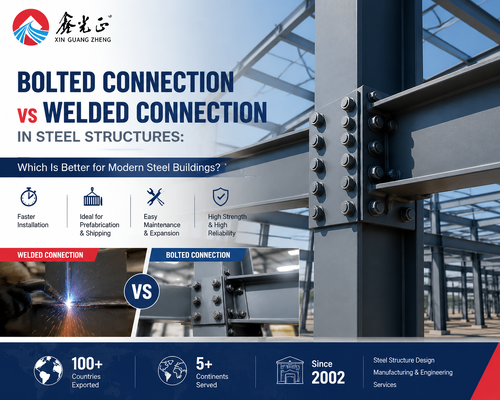 latest company news about Bolted Connection vs Welded Connection in Steel Structures: Which Is Better for Modern Steel Buildings?