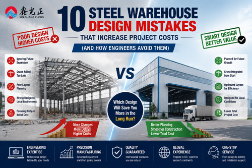 latest company news about 10 Steel Warehouse Design Mistakes That Increase Project Costs (And How Engineers Avoid Them)