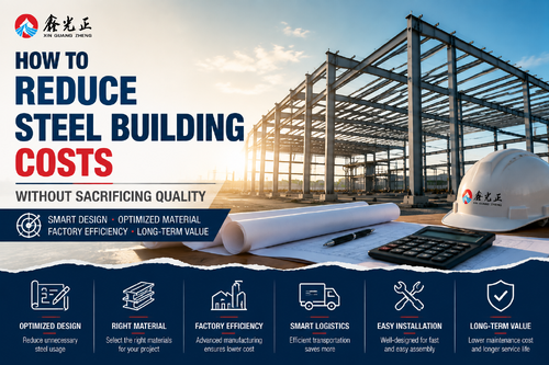 latest company news about How to Reduce Steel Structure Building Costs Without Sacrificing Quality: A Practical Guide for Buyers