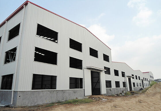 Harga yang bagus Bangunan Struktur Baja Tahan Api Kekuatan Tinggi Bangunan Baja Umum Metal on line