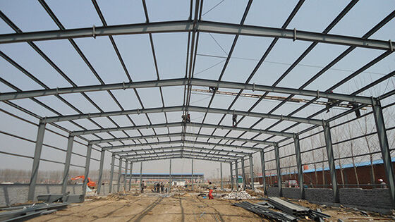 Buon prezzo Edificio in acciaio al carbonio Q235 Q355B per la costruzione di magazzini e officine in linea