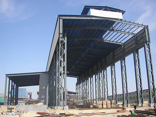 Good price Rustproof Light Steel Structure Buildings , Prefabricated Carbon Steel Buildings online