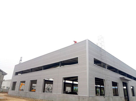 Goede prijs Warmbad verzinkte / geschilderde staalconstructiegebouwen voor magazijn online