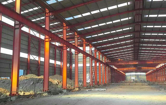 Buen precio Cuadro de acero ligero de forma H Soldado Construcción para taller industrial en línea