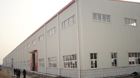 Goede prijs Gegalvaniseerde Staalconstructie Gebouwconstructie, Industriële Lichtstalen Frame Gebouw online