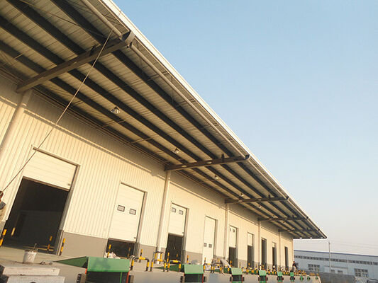 Good price Lightweight Galvanized Steel Structure Warehouse , Modern Prefab Commercial Buildings online