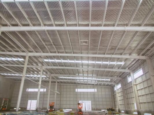 Buen precio Sección H Portal de acero Cuadro de almacén de fácil montaje Edificios de almacén industrial en línea