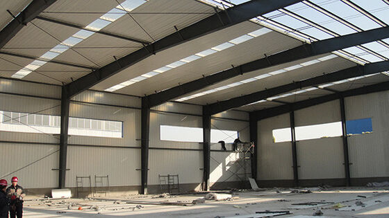 Buon prezzo Edifici industriali prefabbricati in acciaio, Costruzione di strutture prefabbricate in acciaio in linea