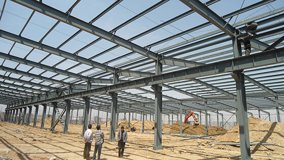 Bom preço Edifícios de aço prefabricados totalmente sob medida Q235 Q355 H Secção estrutura de aço industrial on-line