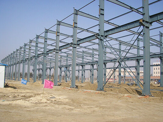 Good price Lightweight Prefabricated Steel Buildings Metal Frame Structure Construction online