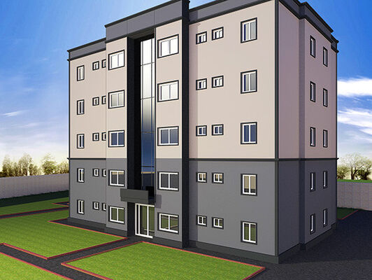 calidad Edificio Comercial de Estructura de Acero Q355 Q235, Construcción de Edificios Comerciales Prefabricados fábrica