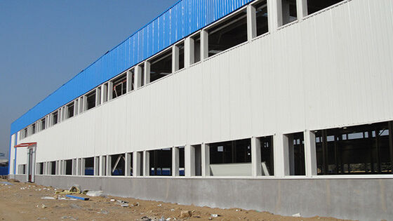 Good price Q235 Q355 Pre Engineered Metal Building For Industrial / Commercial online