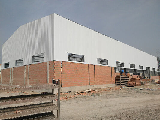 Good price Fast Construction PEB Steel Structure Factory , Commercial Large Span Steel Buildings online
