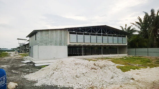 Good price Lightweight Steel Structure Broiler Chicken House , Poultry Farm Building Structure Steel online