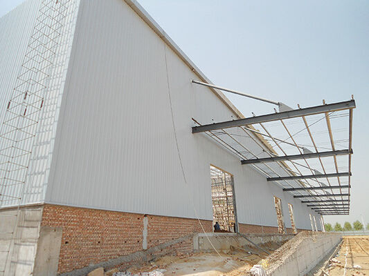 Good price Galvanized Prefabricated Steel Shed Construction Customized Dimension online