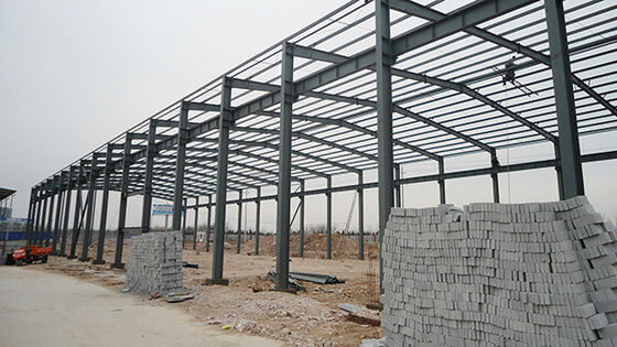 quality Sustainable 20x50 Steel Structure Shed , Modern Custom Metal Sheds factory