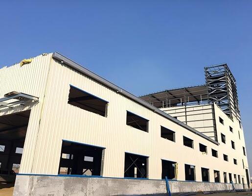 Buen precio Fabrica de almacenes de estructuras industriales de acero en línea