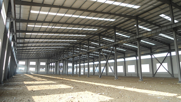 Warehouse Frame Color Customized Light Steel Frame Steel Warehouse